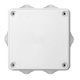 PUSZKA HERMETYCZNA 100x100x50 mm ORNO OR-JB-13823/6/G 6 DŁAWIKÓW IP65